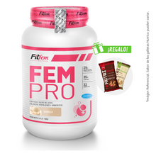 Cargar imagen en el visor de la galería, FEM PRO 1.1KG PROTEÍNA FITFEM + REGALOS
