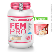 Cargar imagen en el visor de la galería, FEM PRO 1.1KG PROTEÍNA FITFEM + REGALOS
