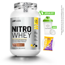 Cargar imagen en el visor de la galería, NITRO WHEY 1.1KG PROTEÍNA UN + REGALOS
