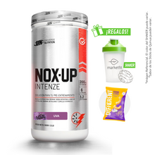 Cargar imagen en el visor de la galería, NOX UP INTENZE 1 KG PRE ENTRENO UN + REGALOS
