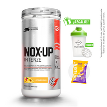 Cargar imagen en el visor de la galería, NOX UP INTENZE 1 KG PRE ENTRENO UN + REGALOS
