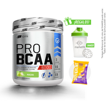 Cargar imagen en el visor de la galería, PRO BCAA 6000 500GR AMINOÁCIDOS UN + REGALOS
