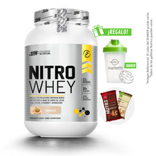 Cargar imagen en el visor de la galería, NITRO WHEY 1.1KG PROTEÍNA UN + REGALOS
