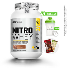 Cargar imagen en el visor de la galería, NITRO WHEY 1.1KG PROTEÍNA UN + REGALOS
