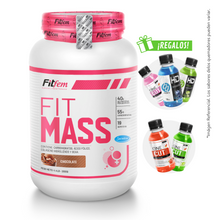 Cargar imagen en el visor de la galería, FIT MASS 2KG GANADOR DE MASA FITFEM + REGALOS
