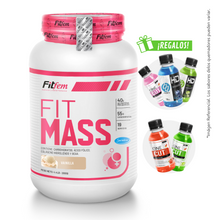 Cargar imagen en el visor de la galería, FIT MASS 2KG GANADOR DE MASA FITFEM + REGALOS
