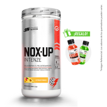 Cargar imagen en el visor de la galería, NOX UP INTENZE 1 KG PRE ENTRENO UN + REGALOS
