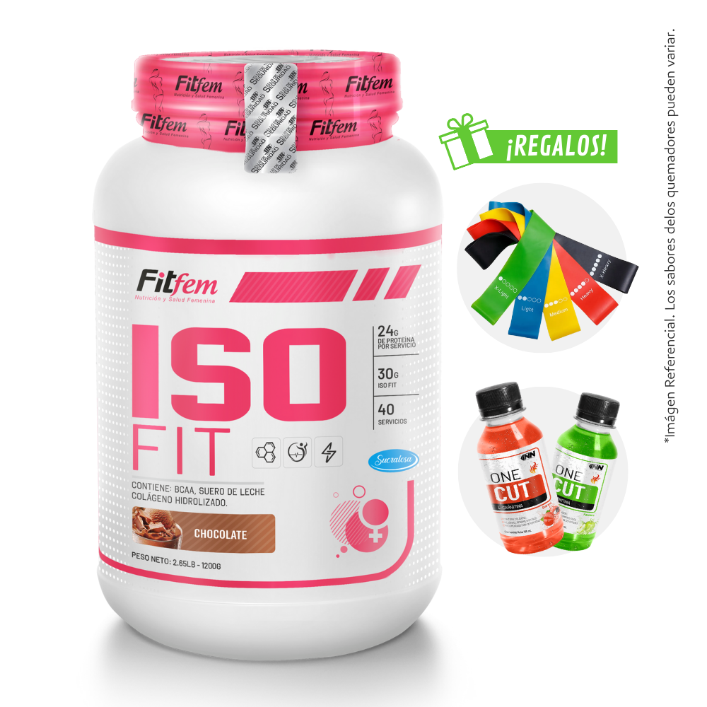 ISO FIT 1.1KG PROTEÍNA FITFEM + REGALOS