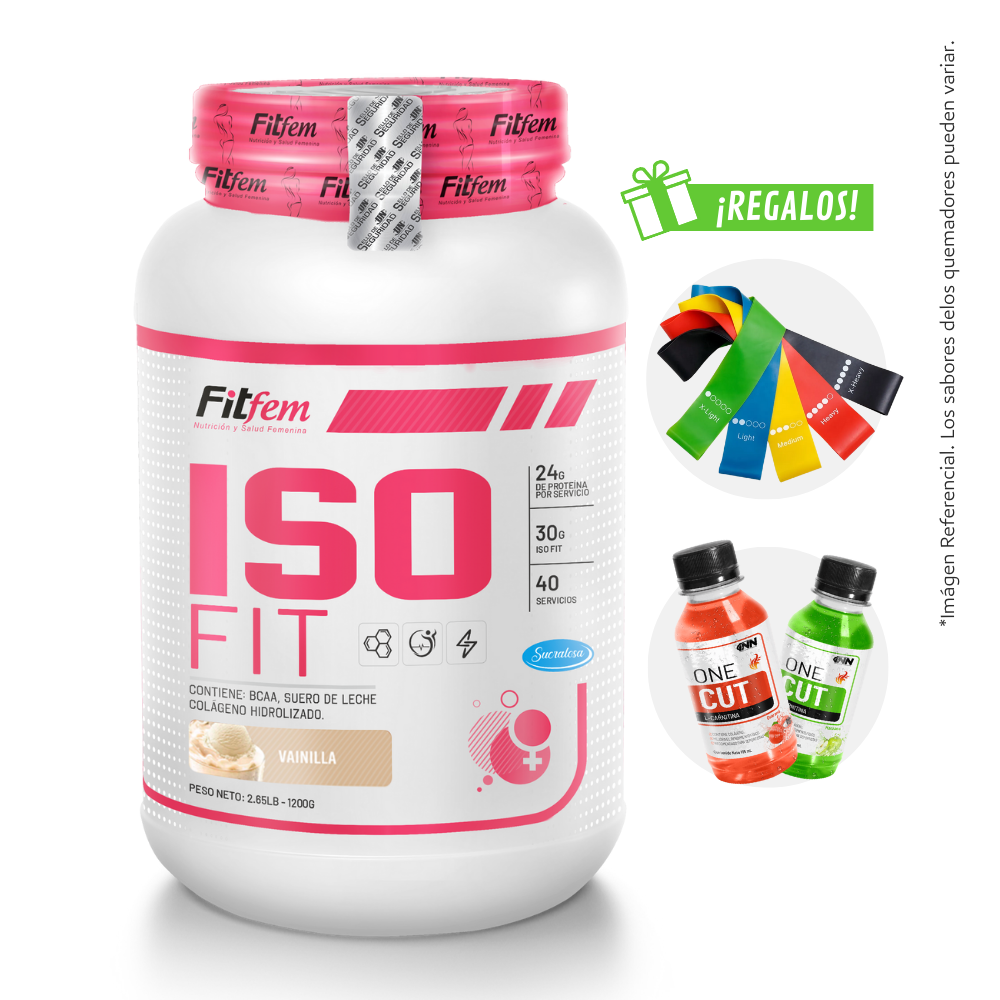 ISO FIT 1.1KG PROTEÍNA FITFEM + REGALOS