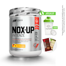 Cargar imagen en el visor de la galería, NOX UP INTENZE 600GR PRE ENTRENO UN + REGALOS
