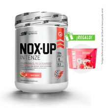 Cargar imagen en el visor de la galería, NOX UP INTENZE 600GR PRE ENTRENO UN + REGALOS
