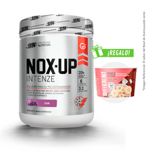 Cargar imagen en el visor de la galería, NOX UP INTENZE 600GR PRE ENTRENO UN + REGALOS
