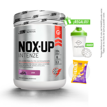 Cargar imagen en el visor de la galería, NOX UP INTENZE 600GR PRE ENTRENO UN + REGALOS
