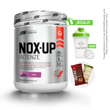 Cargar imagen en el visor de la galería, NOX UP INTENZE 600GR PRE ENTRENO UN + REGALOS
