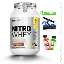 Cargar imagen en el visor de la galería, NITRO WHEY 1.1KG PROTEÍNA UN + REGALOS
