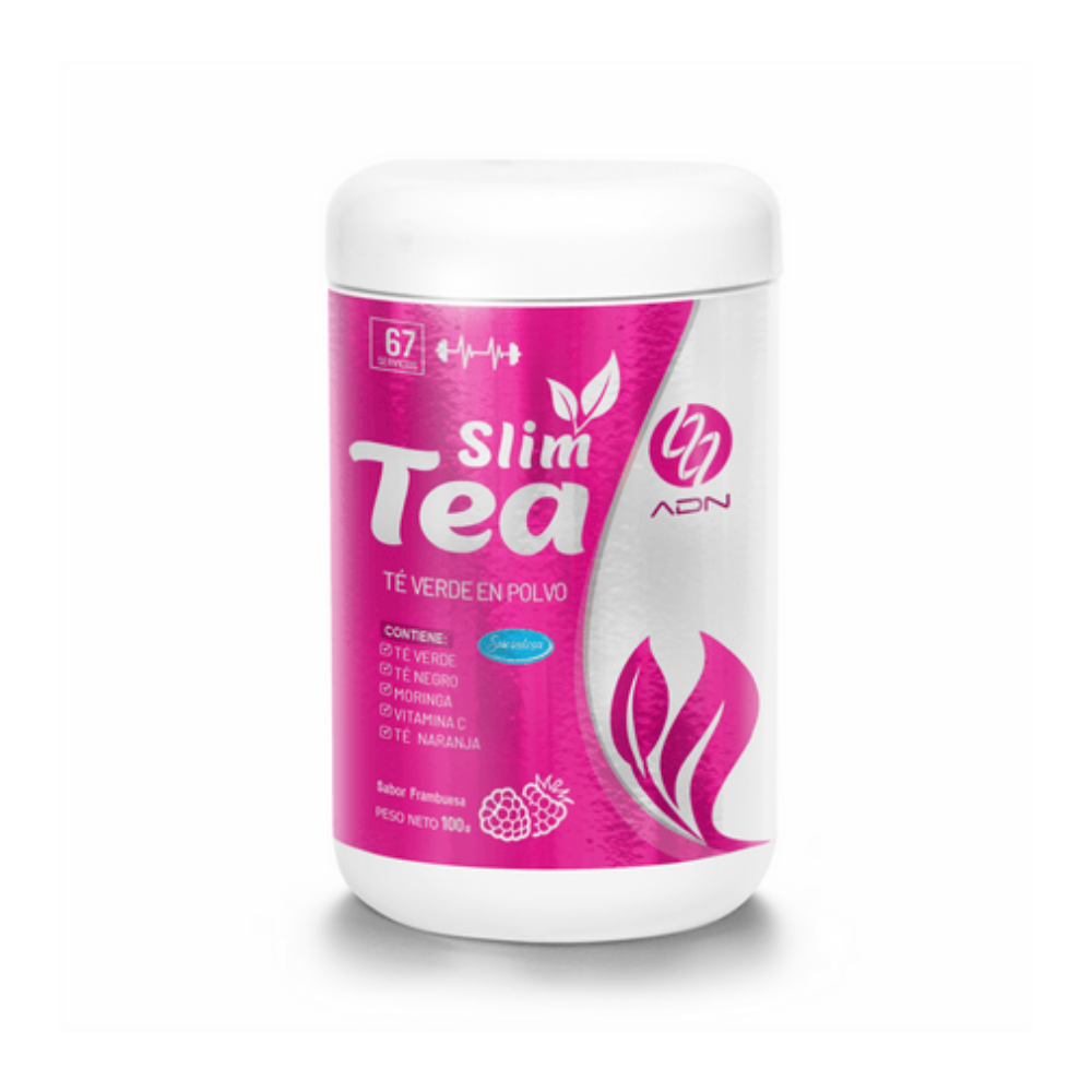 Slim Tea 100g Sabor Frambuesa - Naranja