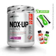 Cargar imagen en el visor de la galería, NOX UP INTENZE 600GR PRE ENTRENO UN + REGALOS
