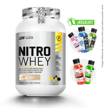 Cargar imagen en el visor de la galería, NITRO WHEY 1.1KG PROTEÍNA UN + REGALOS
