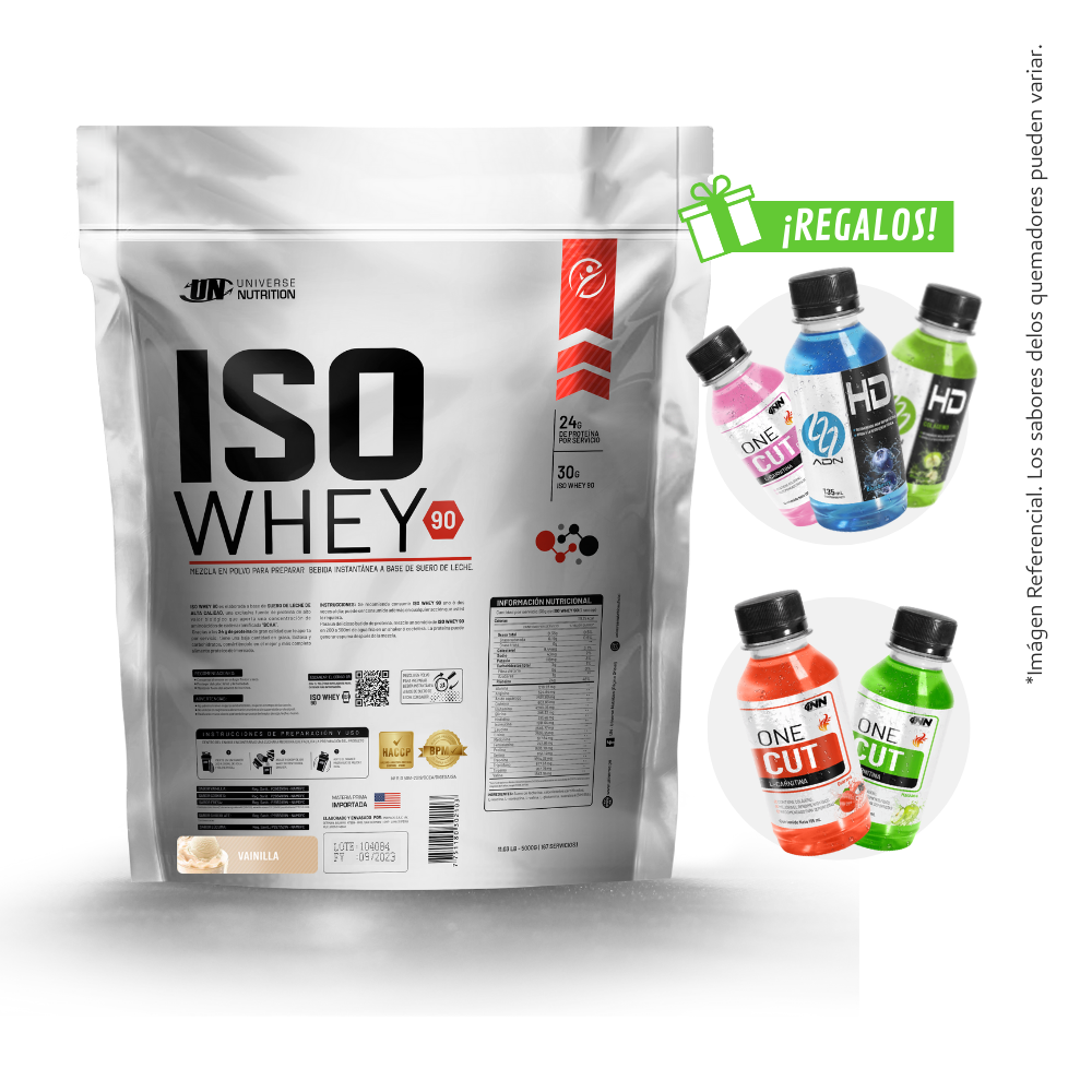 ISO WHEY 3KG PROTEÍNA UN + REGALOS