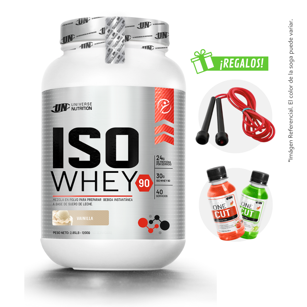 ISO WHEY 1.1KG PROTEÍNA UN + REGALOS