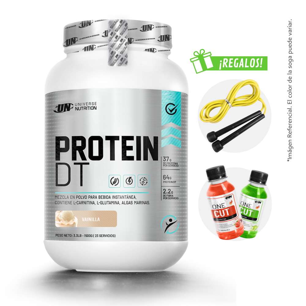 PROTEIN DT 1.5KG PROTEÍNA UN + REGALOS