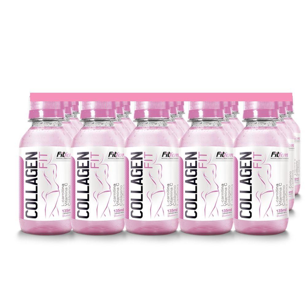 Fitfem Collagen Fit Pack Quemadores 15 botellas